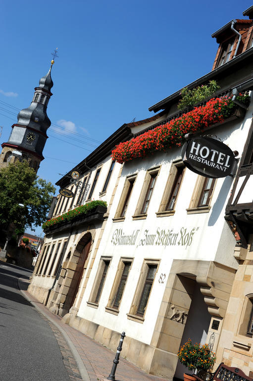 Weinkastell Zum Weissen Ross Hotel Kallstadt Ngoại thất bức ảnh